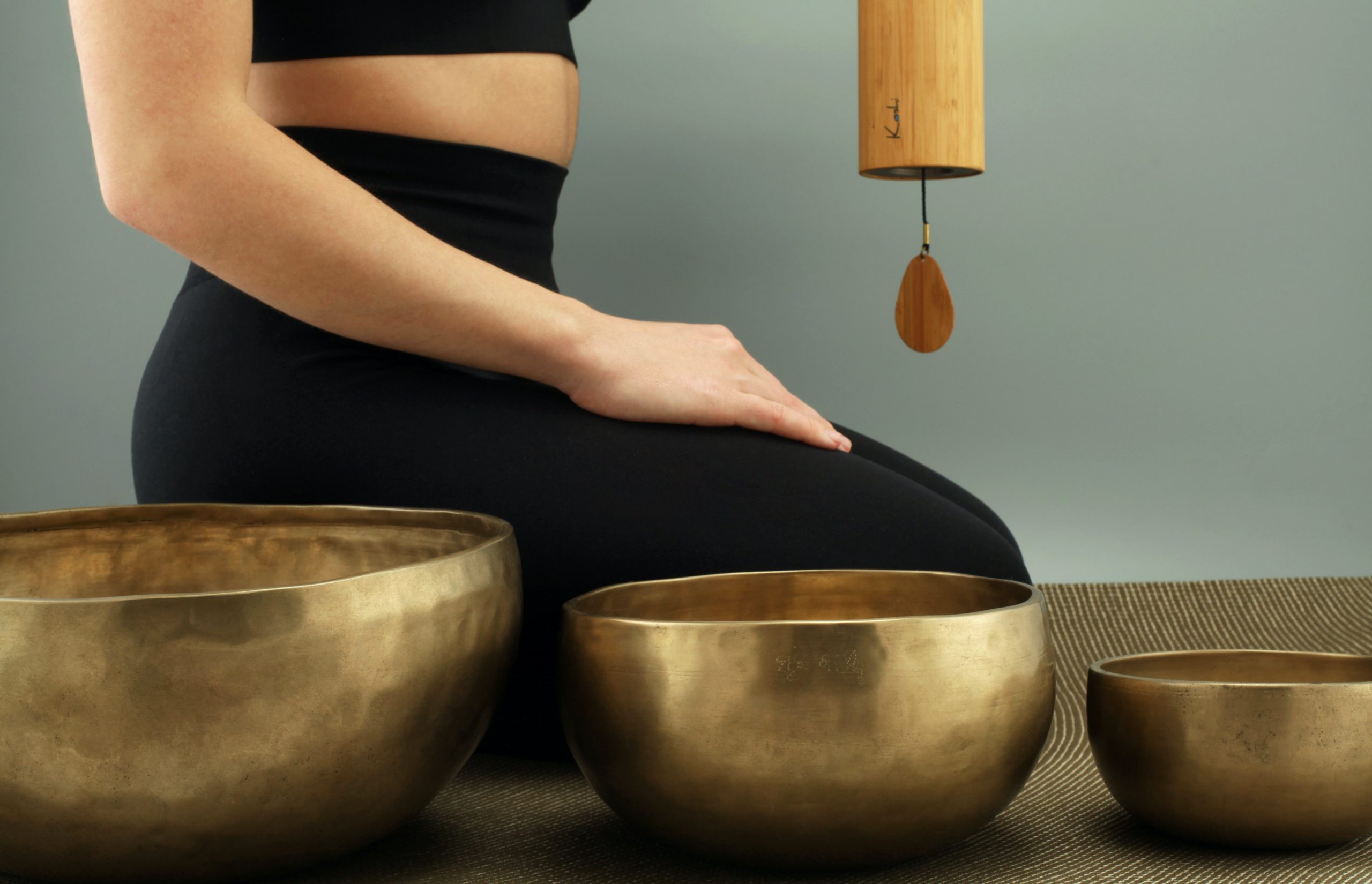 Tibetan singing bowls for used for healing, meditation and relaxation