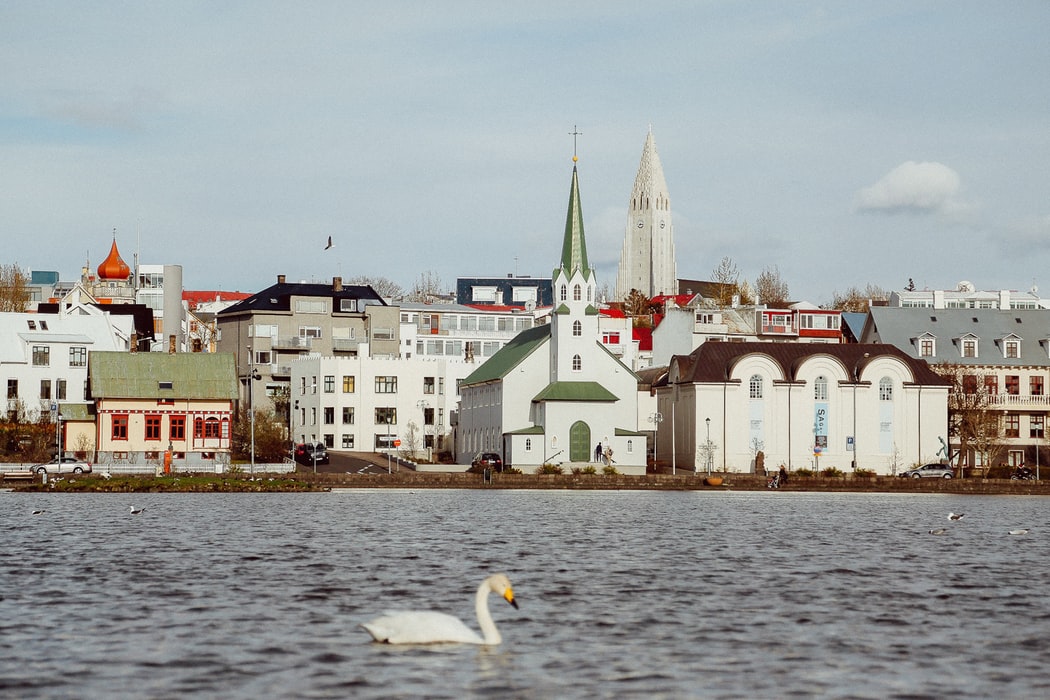 Panorama of Reykjavík, Iceland by day