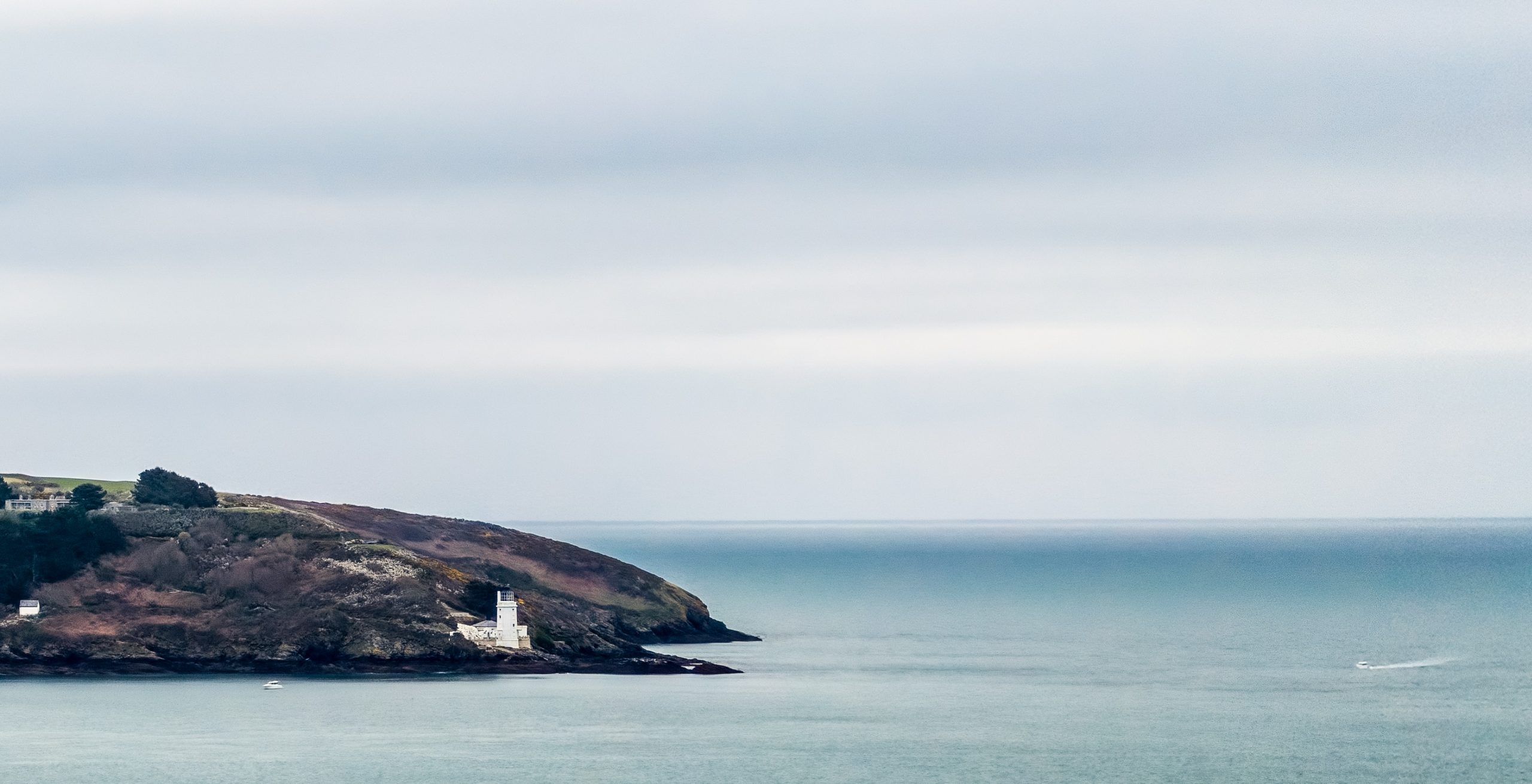 The beautiful coastline of Falmouth, Cornwall