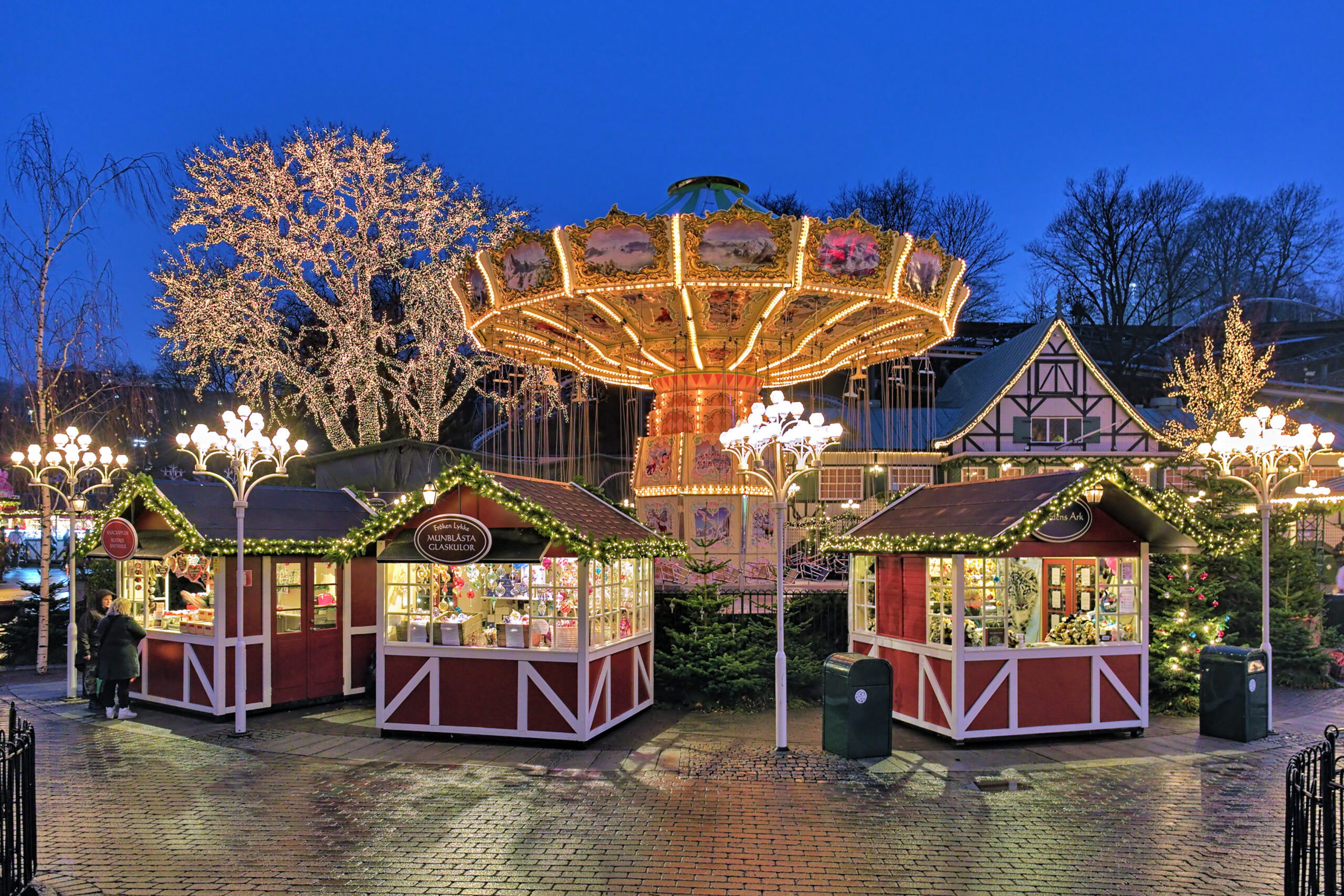 Christmas Market in Liseberg park