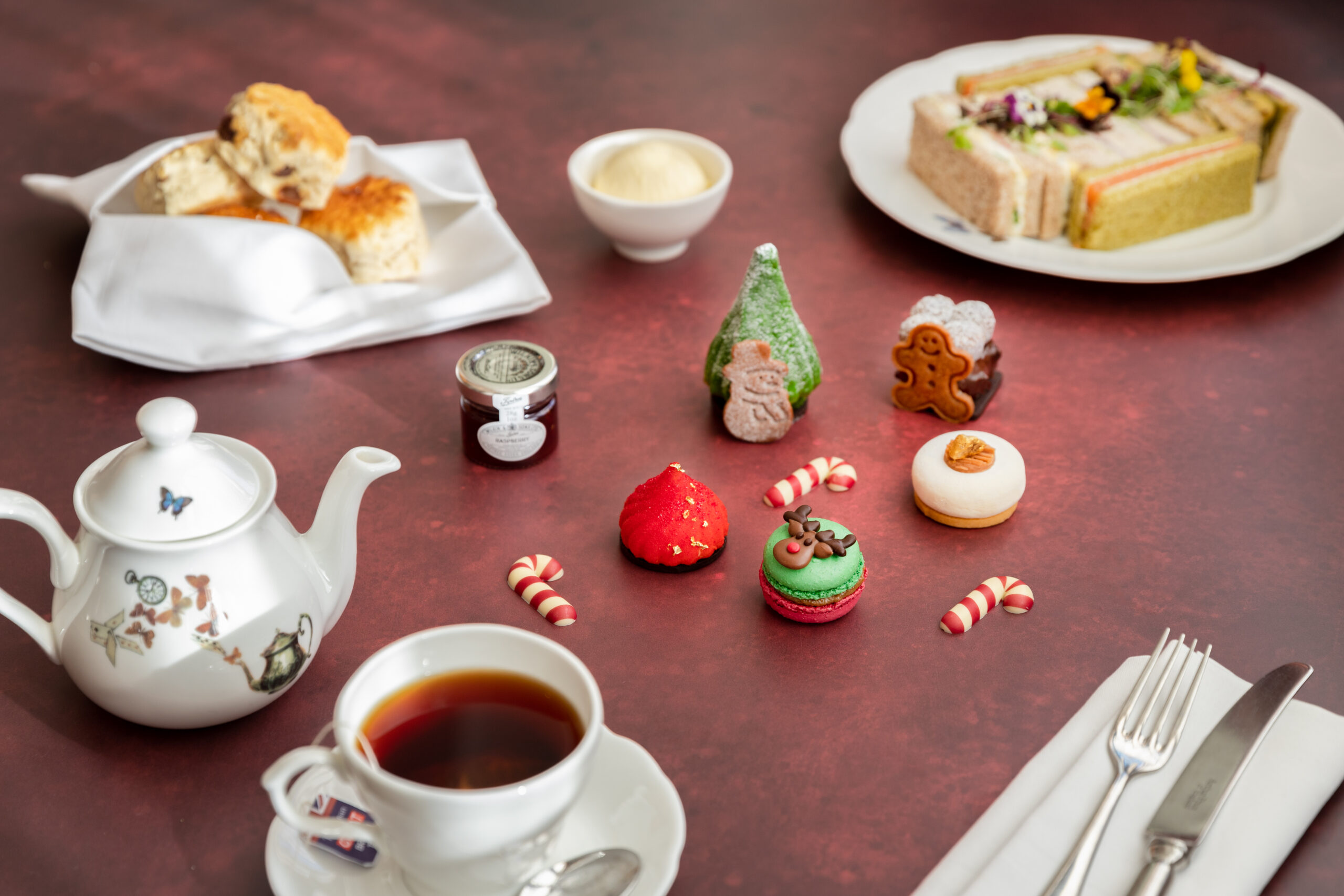 Festive afternoon tea at The Athenaeum