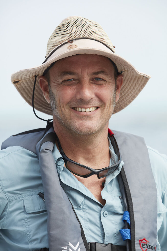 Portrait of Red Sea Global’s senior diving operations manager, Dr Sander den Haring