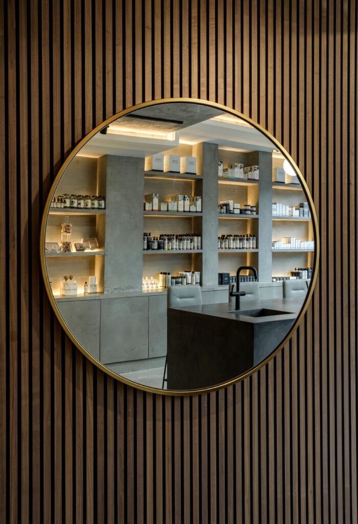 Interior photo of London's Grey Wolfe wellness centre