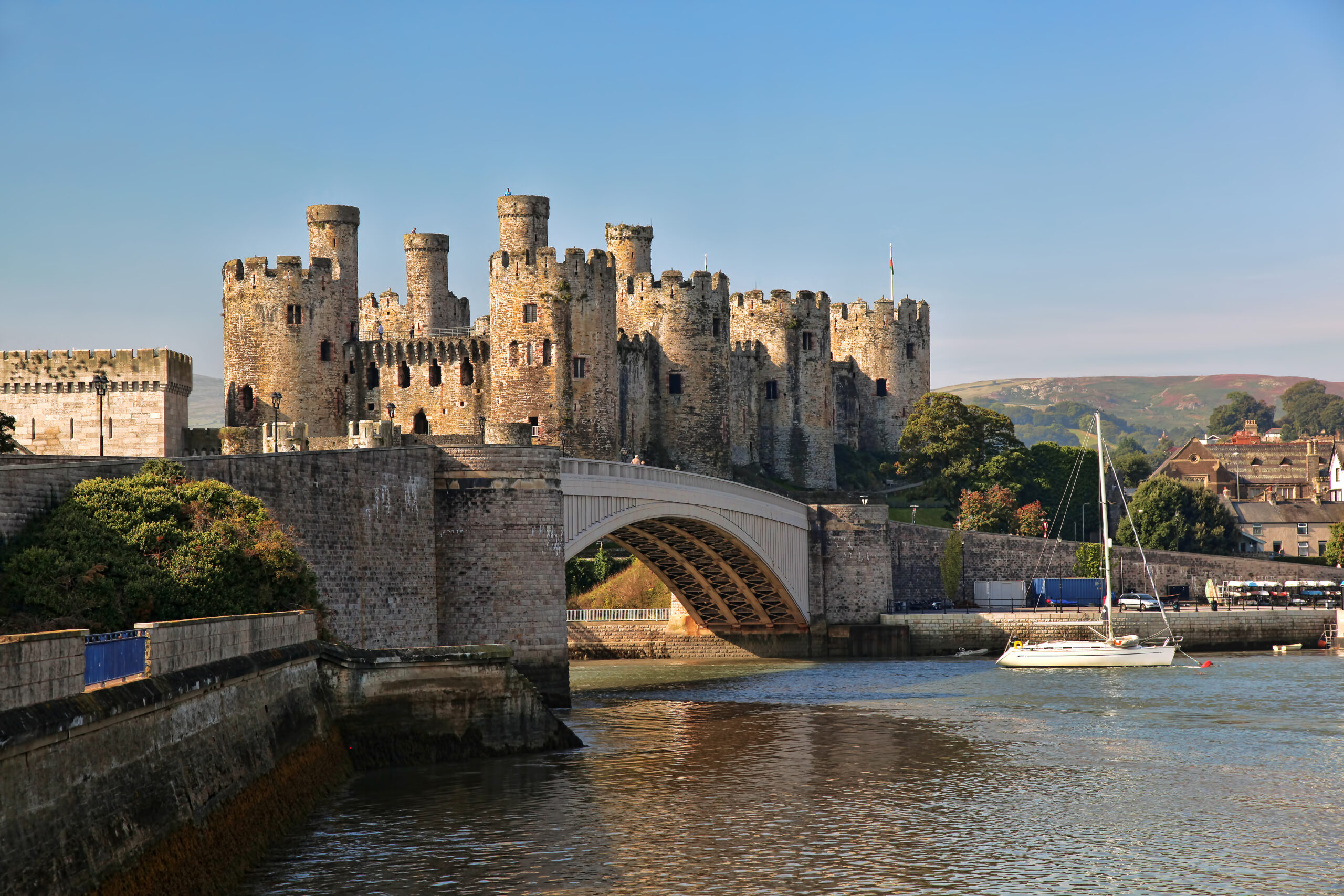 Conwy Castle in Wales