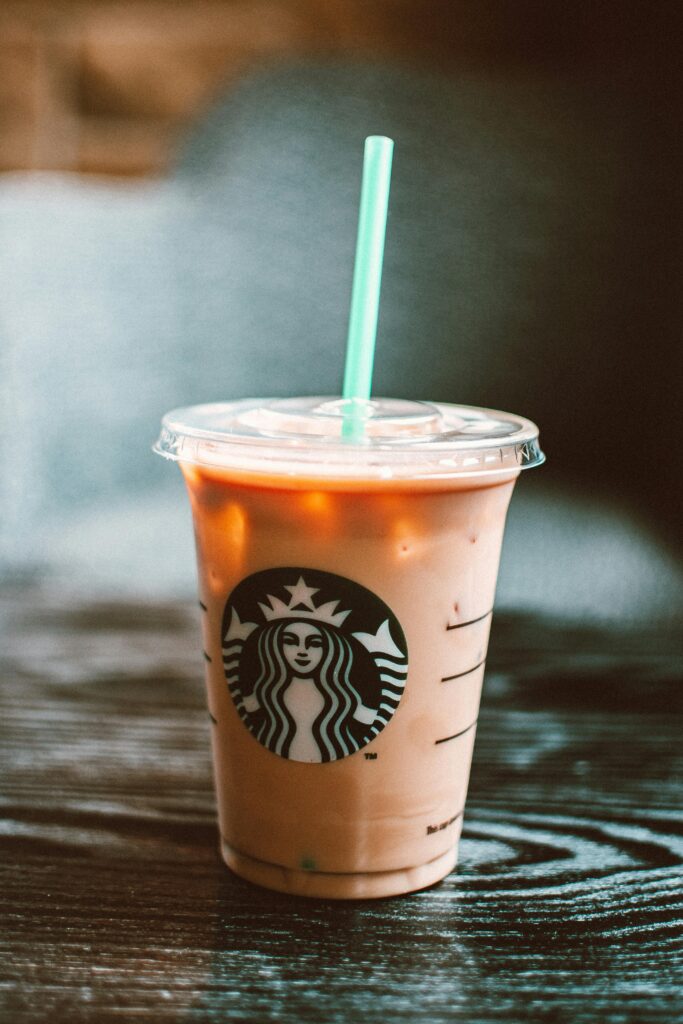 Starbucks iced latte