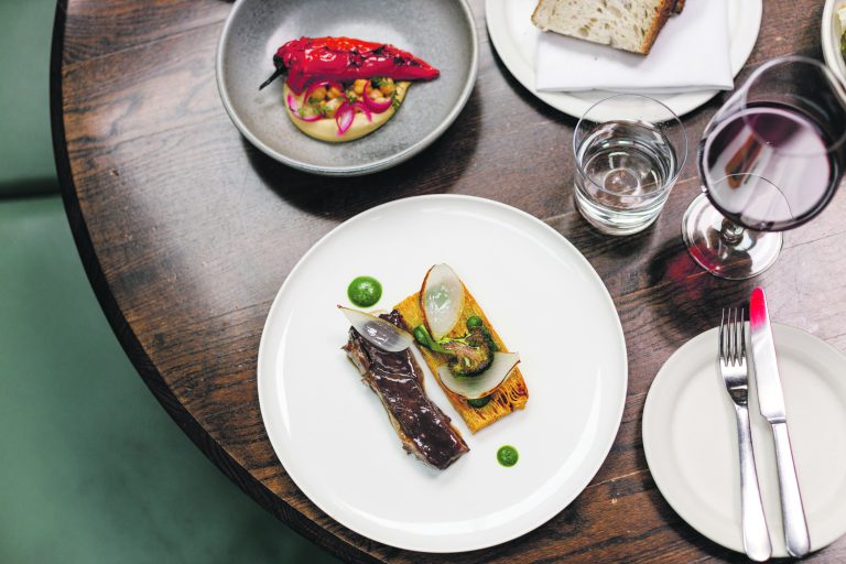 Dine with style - a selection of food ordered through Big Night.
