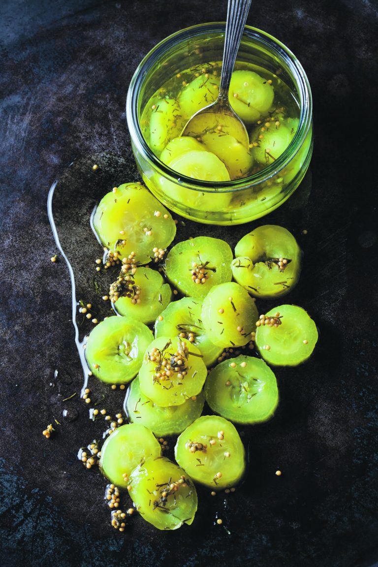 Mild and aromatic Silesian cucumber pickles.