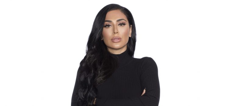 In the studio with Huda Kattan