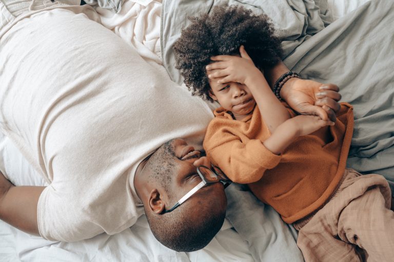 A father talks to his son about the value of money.