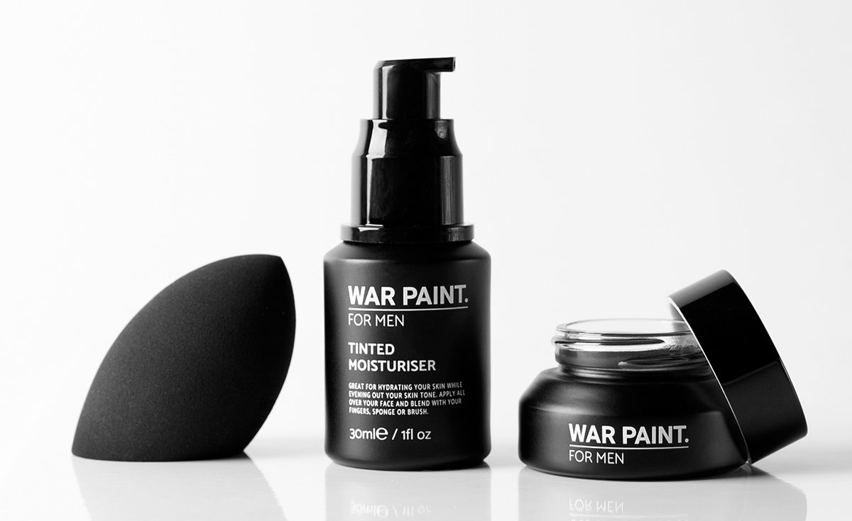 A selection of beauty products for men by Warpaint for Men
