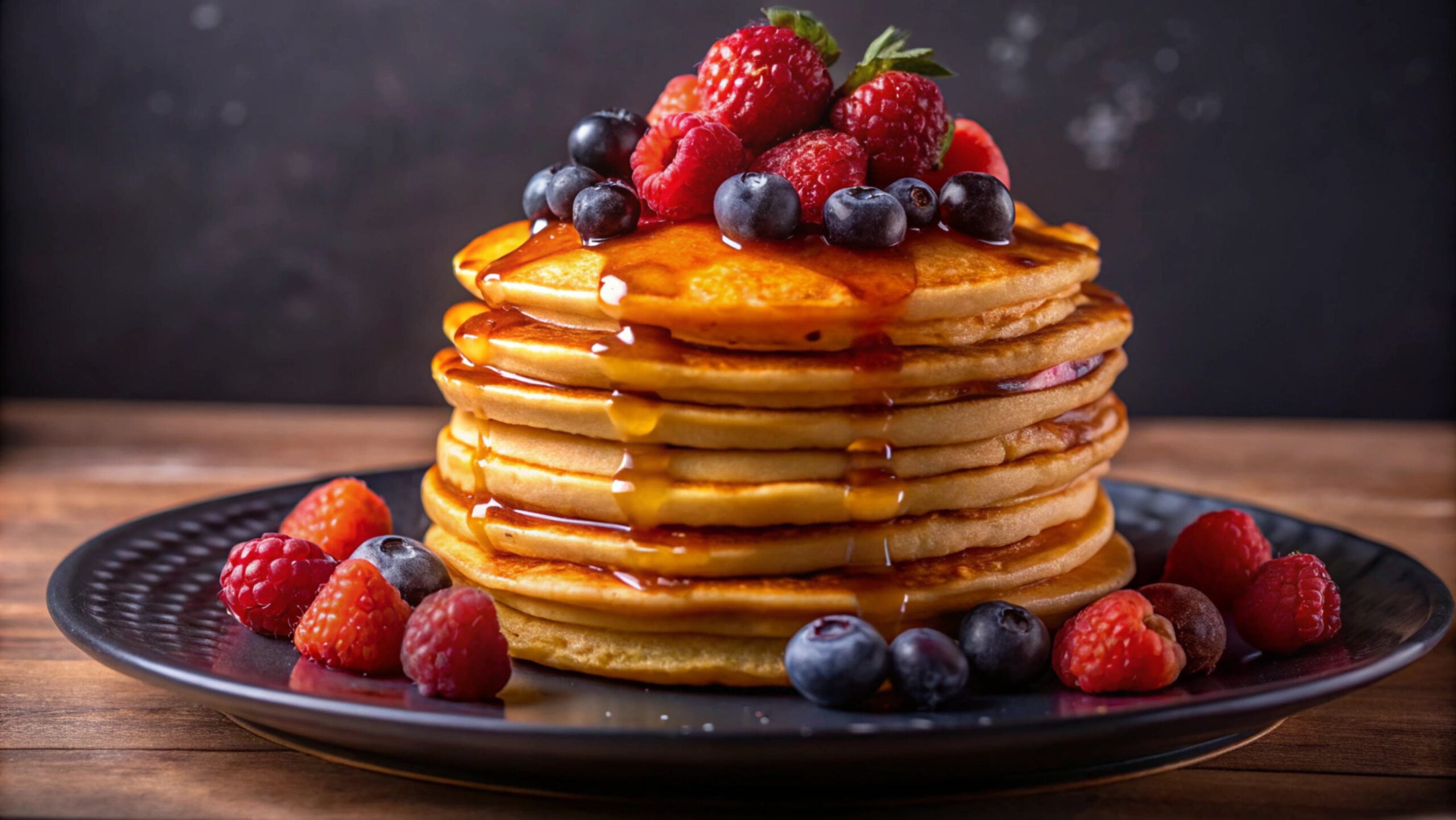 Pancakes in a pile