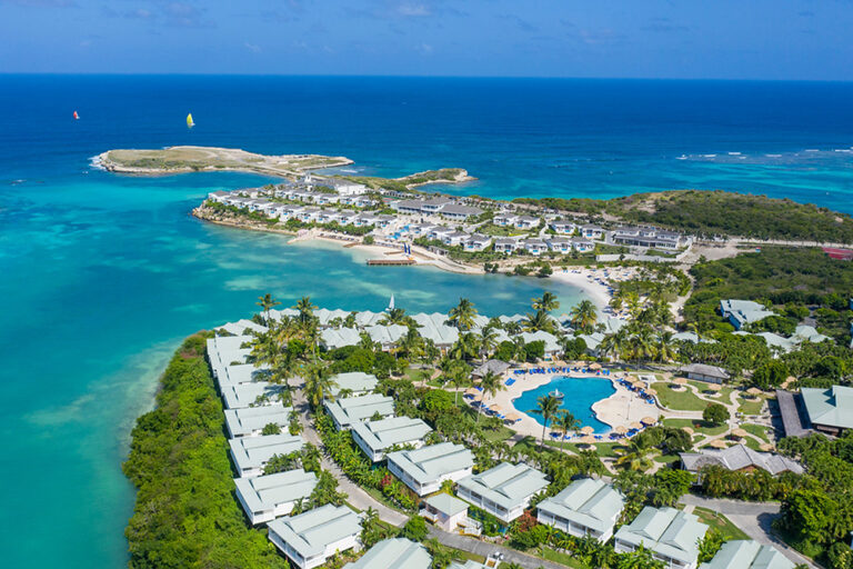 Aerial view of The Verandah Resort and Spa, Antigua