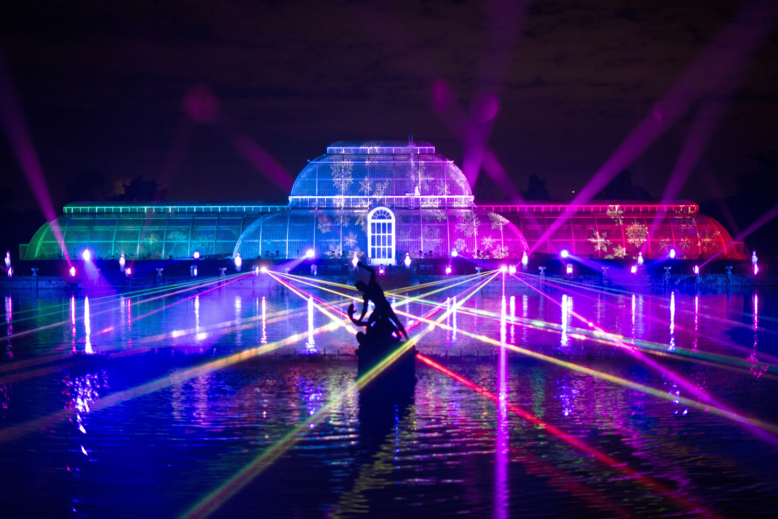 Dazzling illuminations at Kew Gardens