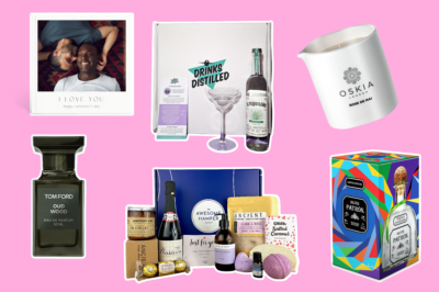 A selection of Valentine's Day gifts featured in the Living360 article.