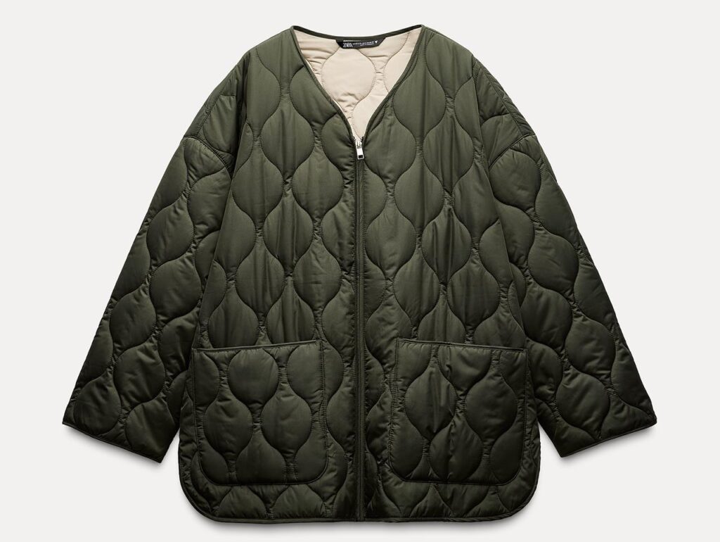 Oversized Padded Water-Repellent Jacket