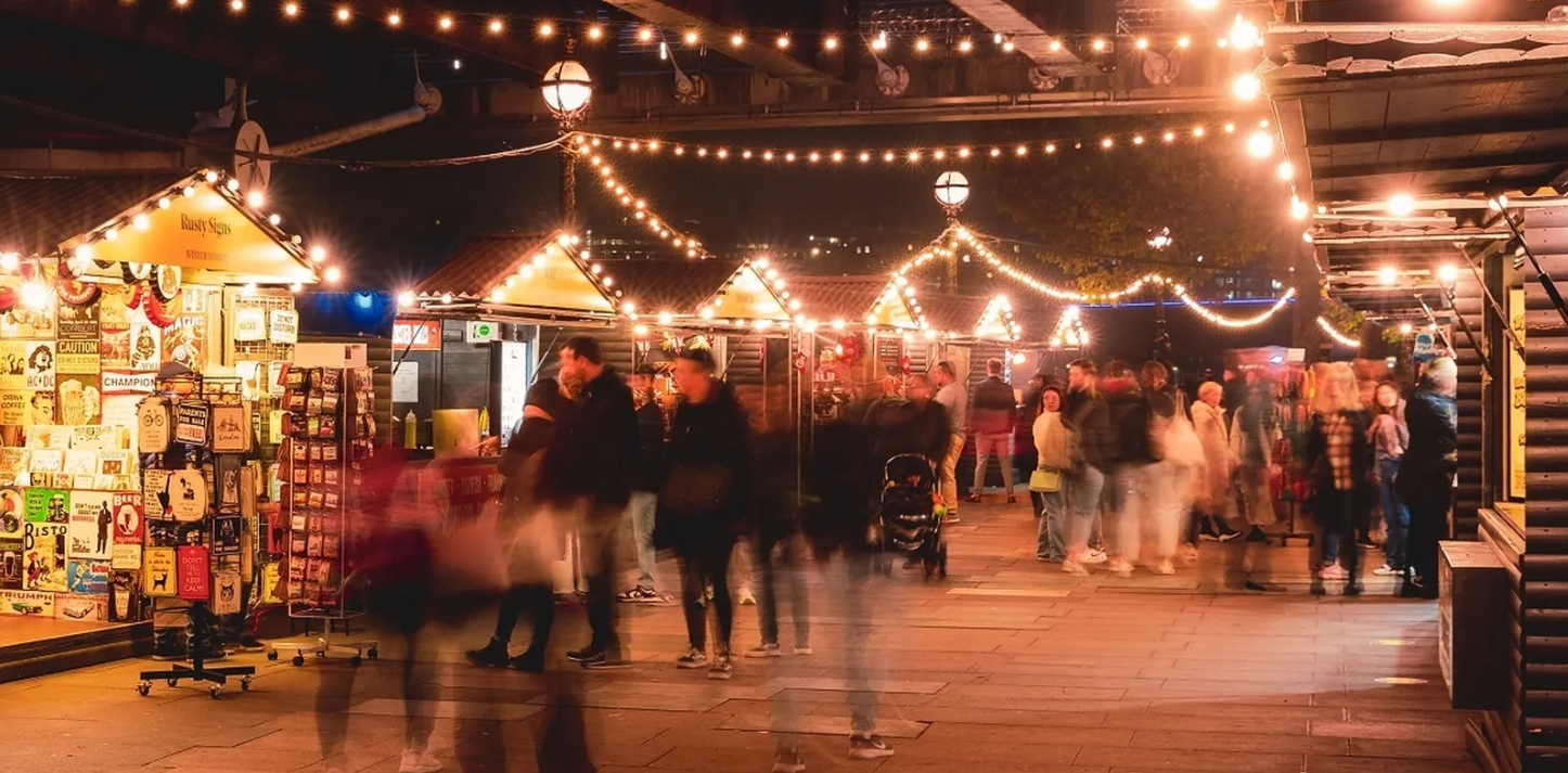 Southbank Christmas market