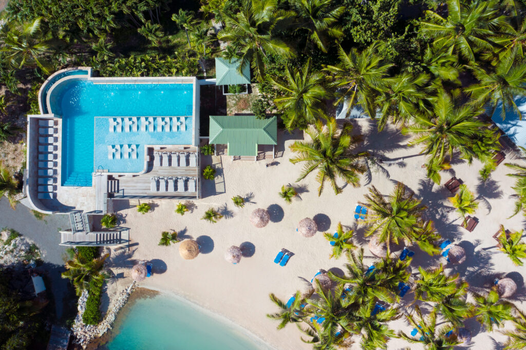 Beach at the Verandah Antigua