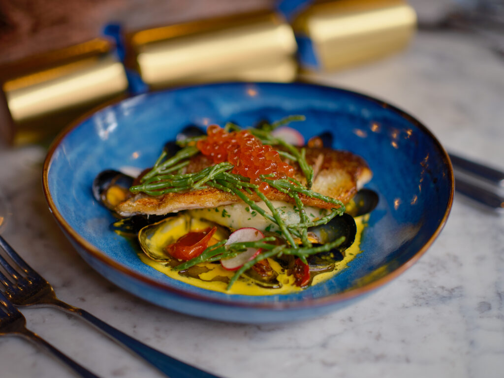 Wild Sea Bass main from 64 Old Compton Street