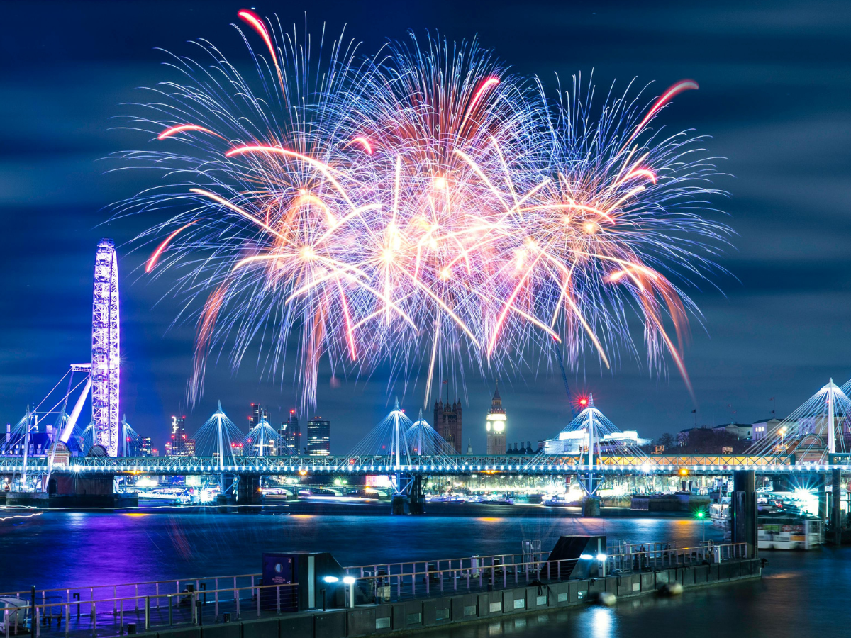 London New Year’s Eve fireworks 2025 Where to watch for free