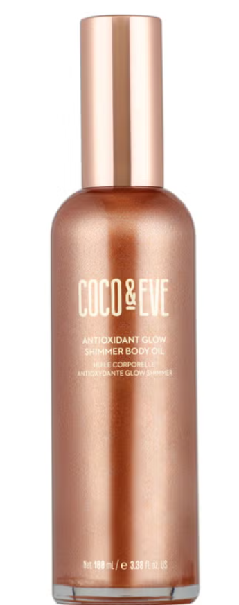 Coco and Eve body shimmer oil