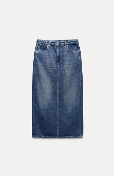 Denim skirt