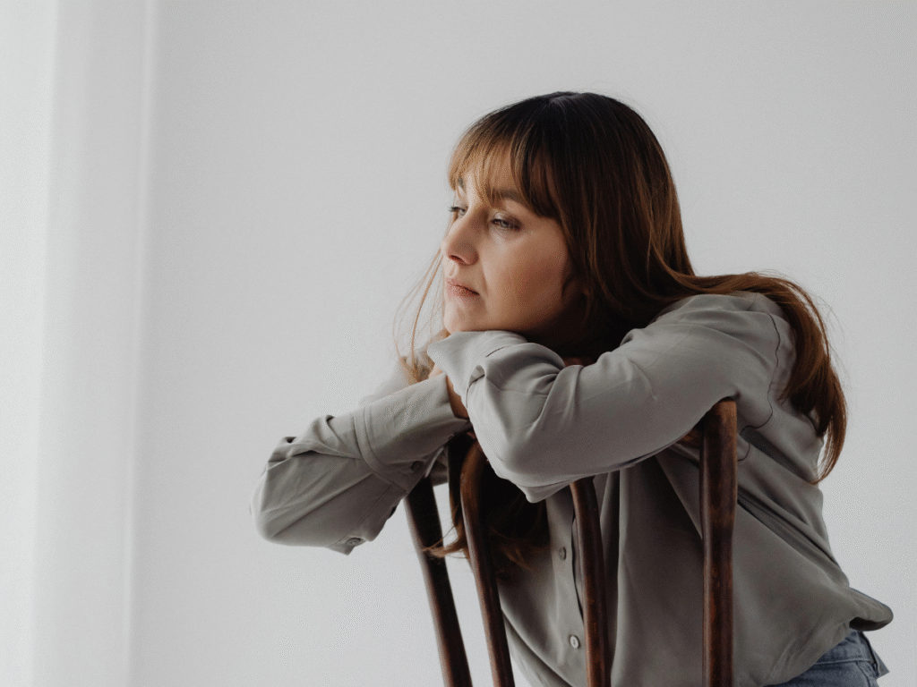 Woman sad