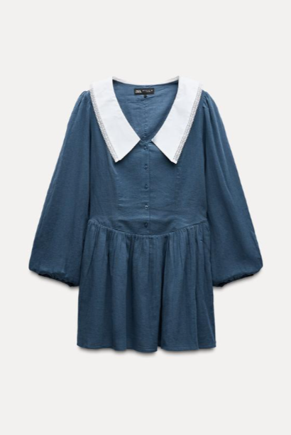 Peter Pan collar dress