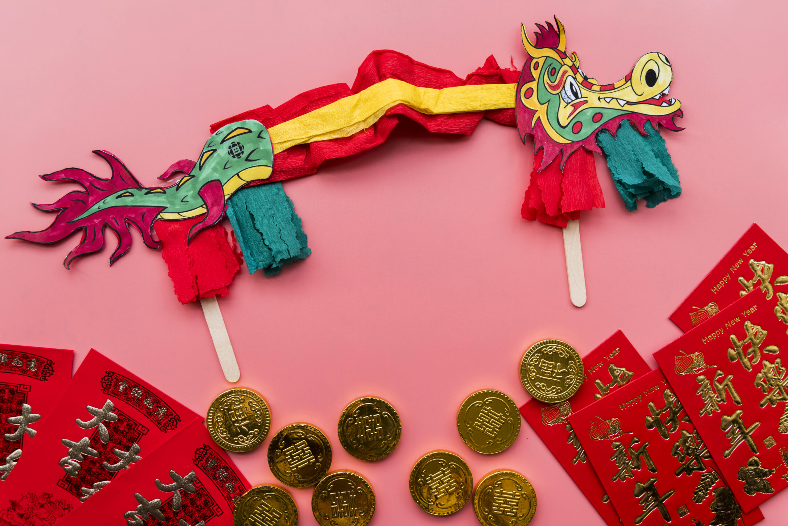 Chinese New Year dragon