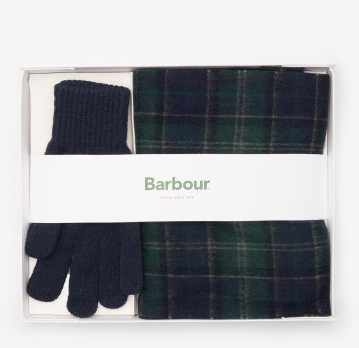 Barbour scarves and gloves