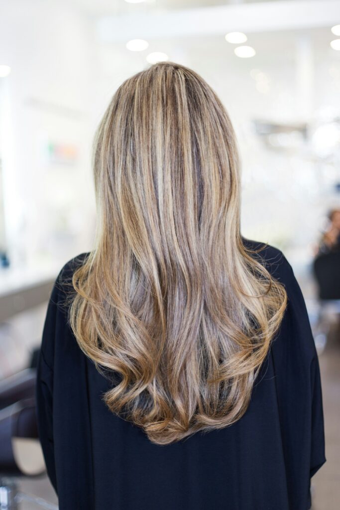 Balayage hair