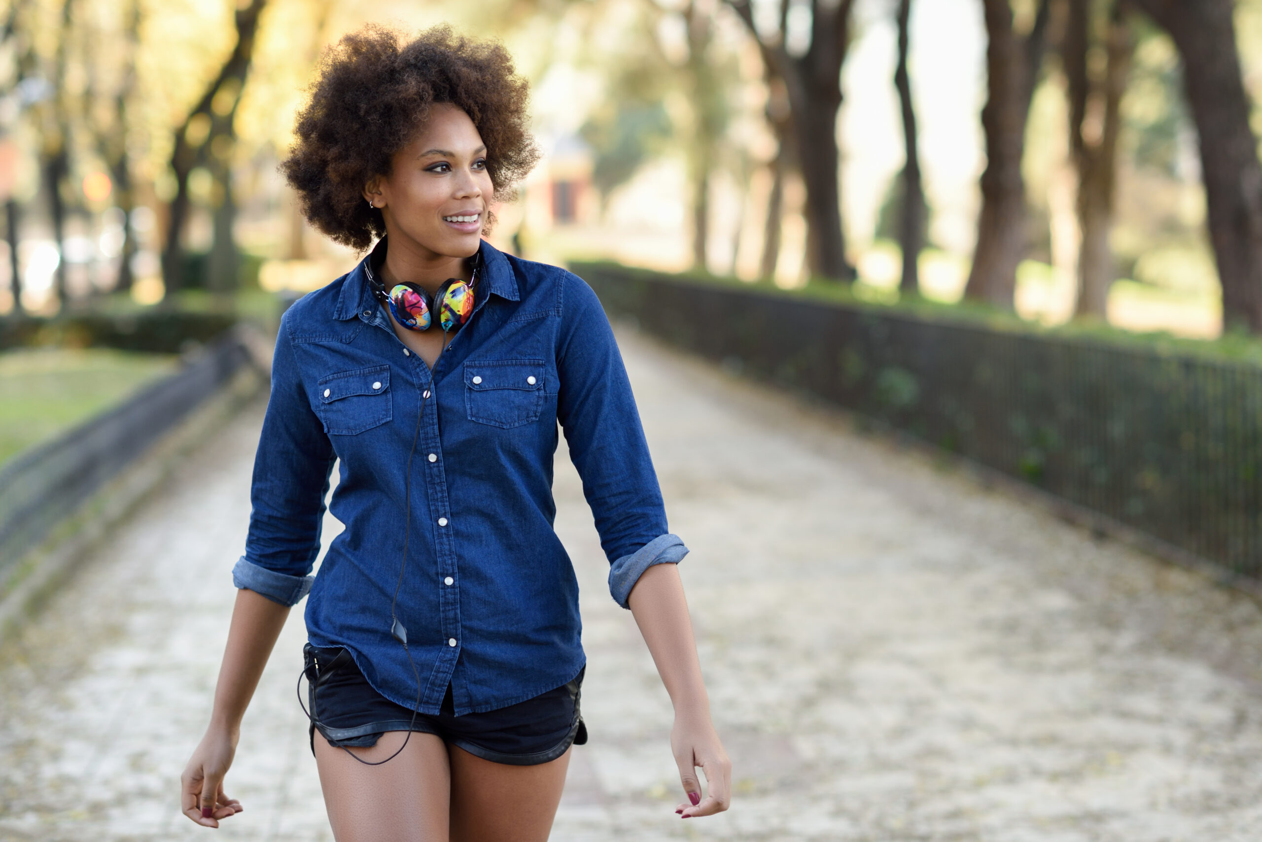 Woman walking