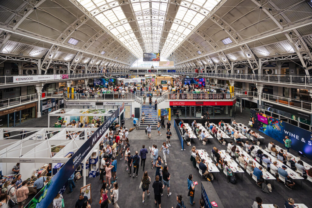 National Geographic Traveller (UK) Food Festival exhibition hall