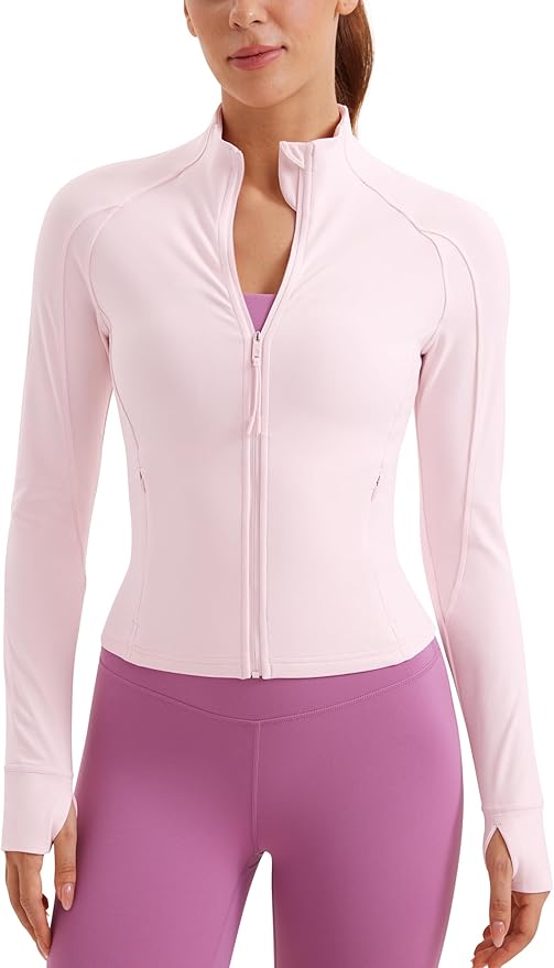 CRZ Yoga Women's Butterluxe Full Zip Running Jacket