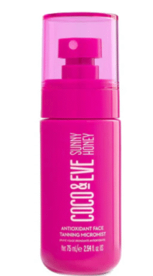 Coco & Eve Sunny Honey Antioxidant Face Tanning Micromist