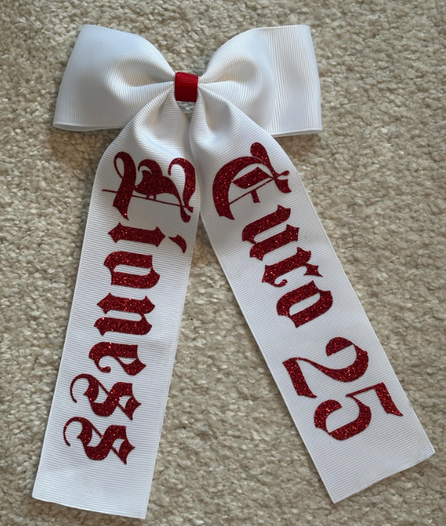 Etsy Lioness Euro 2025 hair bow