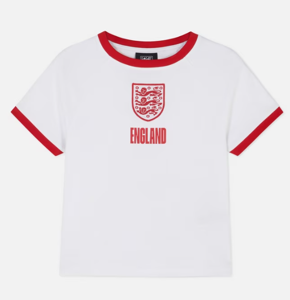 Primark Euros England baby tee