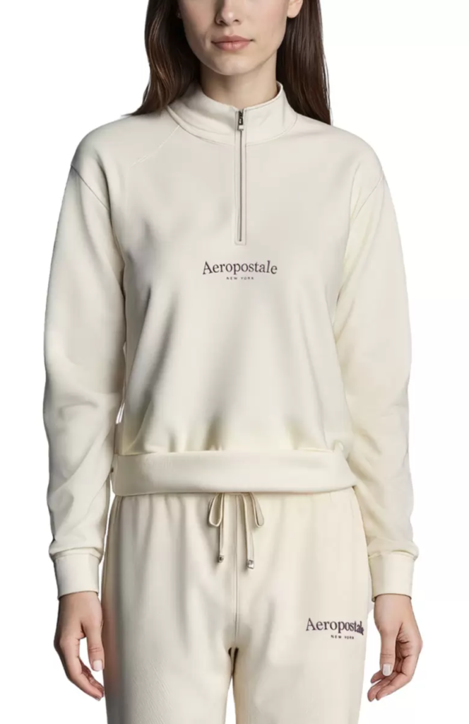 Costo Aeropostale Ladies 1/4 Zip