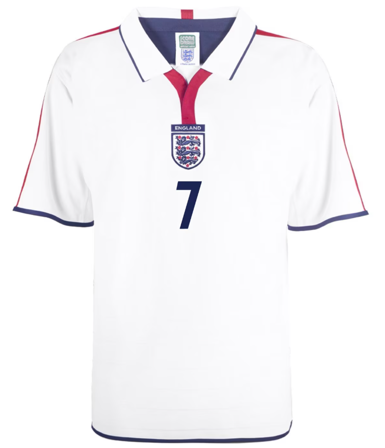 Sports Direct England retro home shirt 2004
