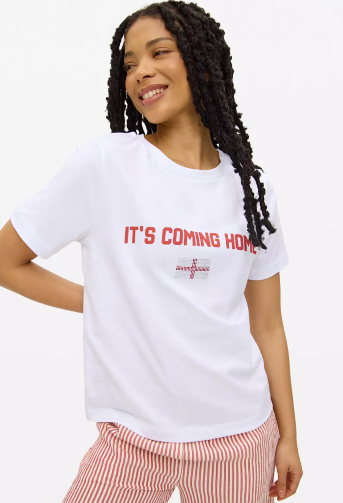 TU England Football graphic T-shirt
