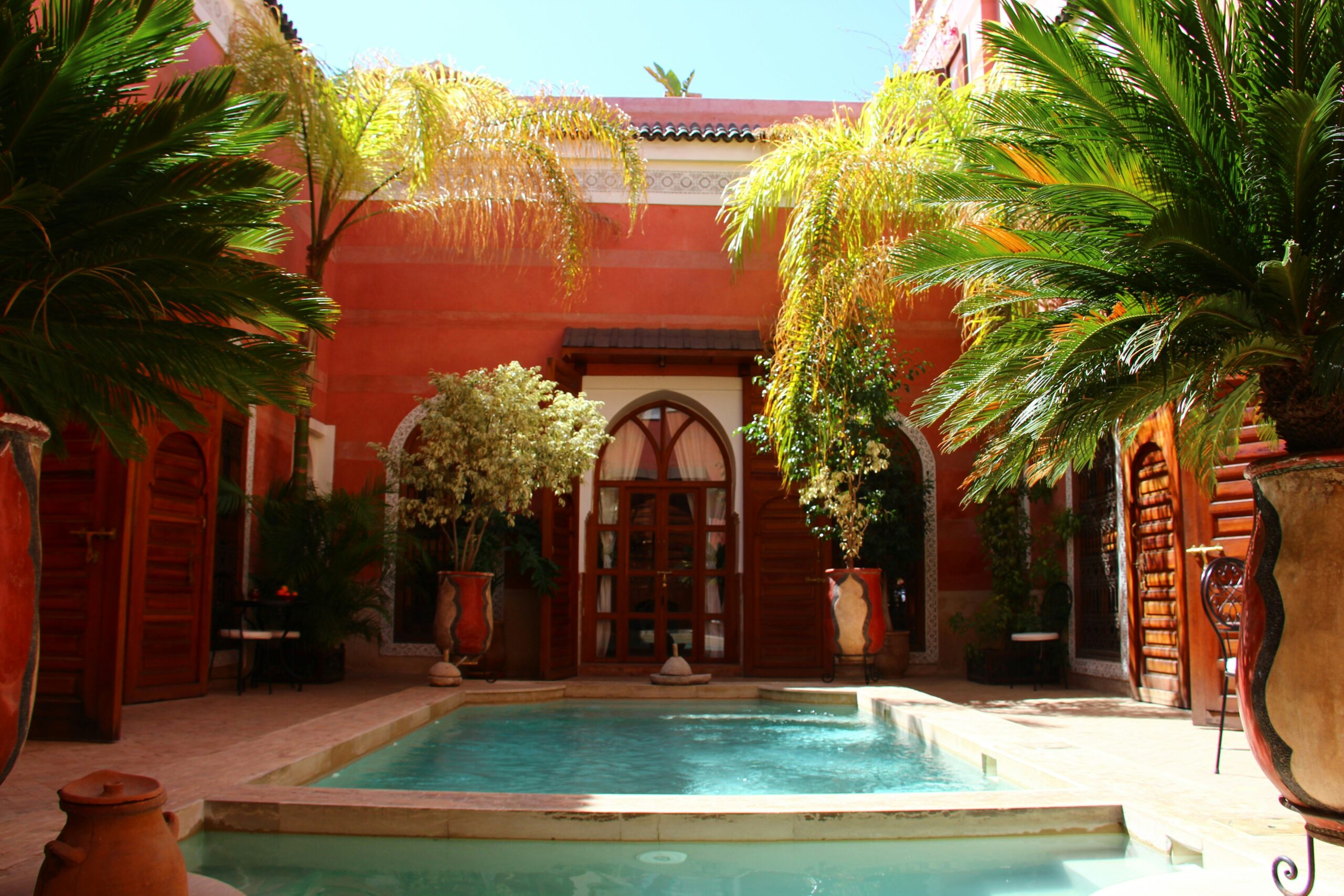 Courtyard in Marrakech