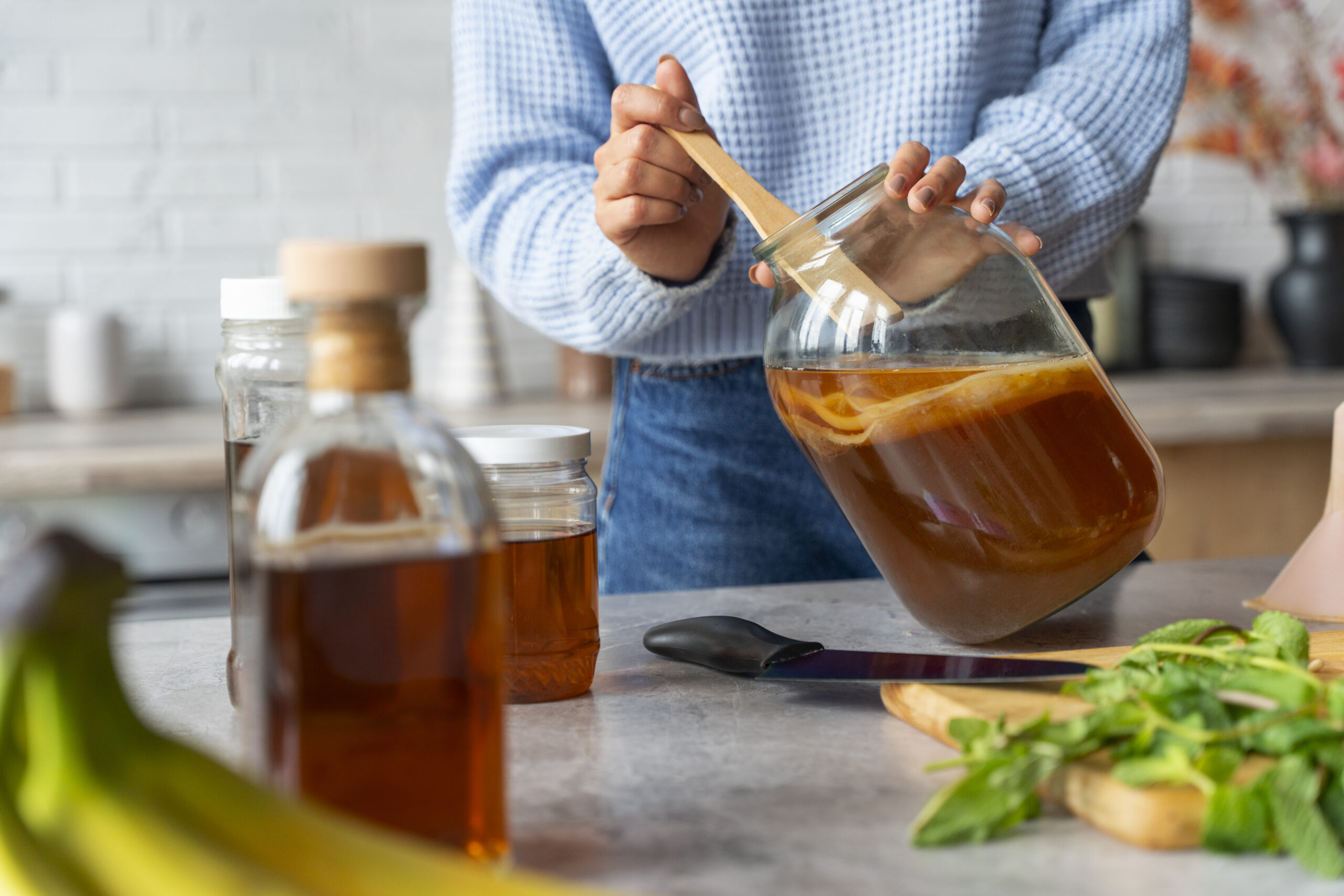 Homemade bone broth