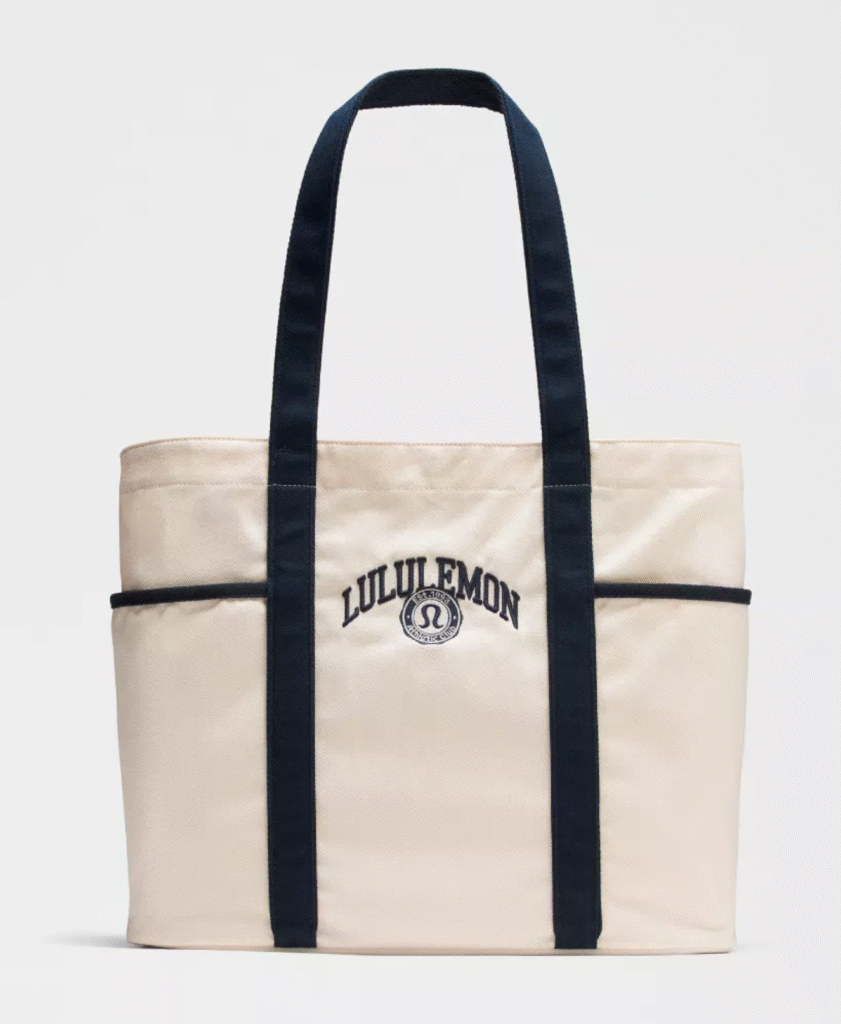 Daily Multi-Pocket Canvas Tote Bag