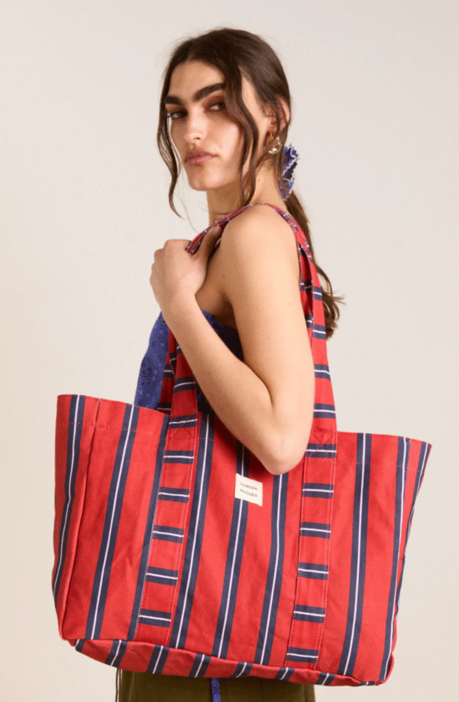 Damson Madder Canvas Tote