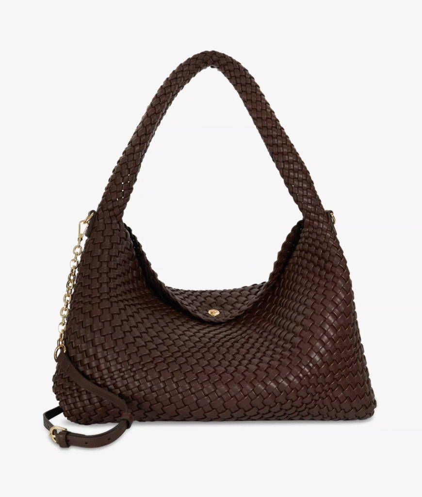 Dune Deliberate Woven Shoulder Bag