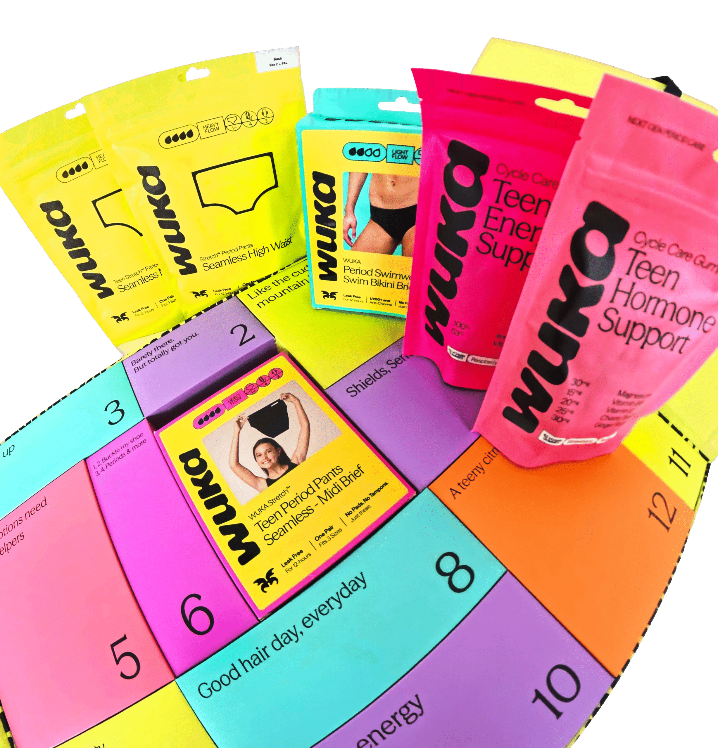 Wuka Teen Period Positive Advent Calendar