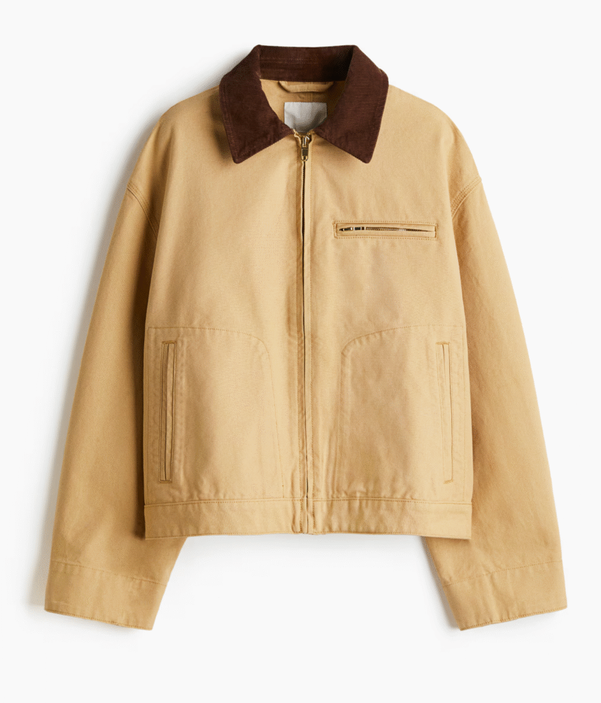 H&M Corduroy-Collar Jacket
