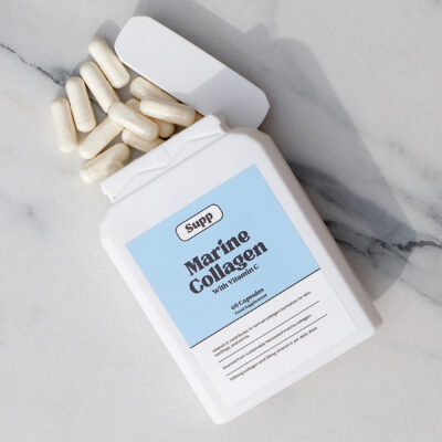 Supp Marine Collagen capsules with Vitamin C
