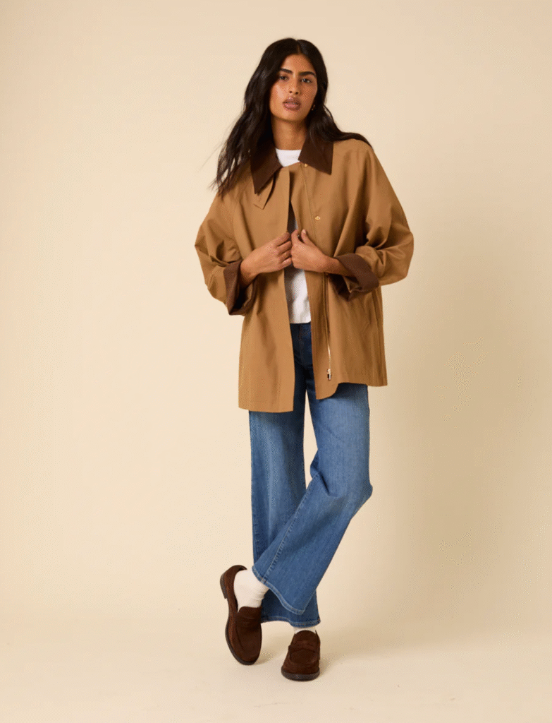 Nobody’s Child Camel Barn Coat