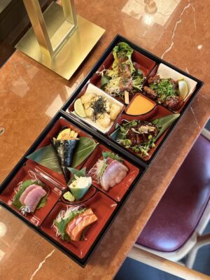 UBA sushi platter