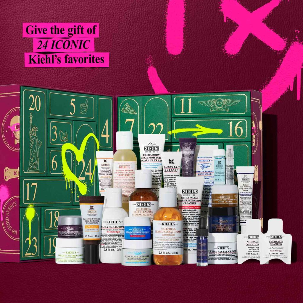 Kiehls 2025 Seasons Greetings Calendar